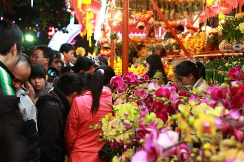 逛花市